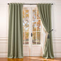 Lazzzy Velvet Blackout Curtains Thermal Insulated Room Window Drapes Super Soft by Lazzzy