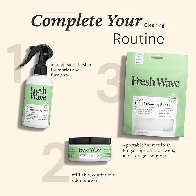 Fresh Wave Odor Removing Gel, 7 oz., Safer Odor Relief, Natural Plant-Based - Image 7