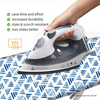 Bumkimue Ironing Board Cover and Pad, Standard Size 15x54 Inches, Heavy Duty - Image 3