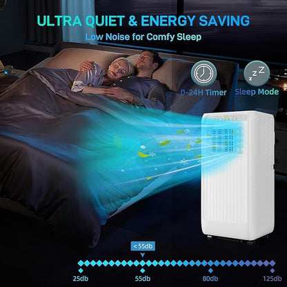 Portable Air Conditioners 8000 BTU, Remote Control AC Unit - Image 5