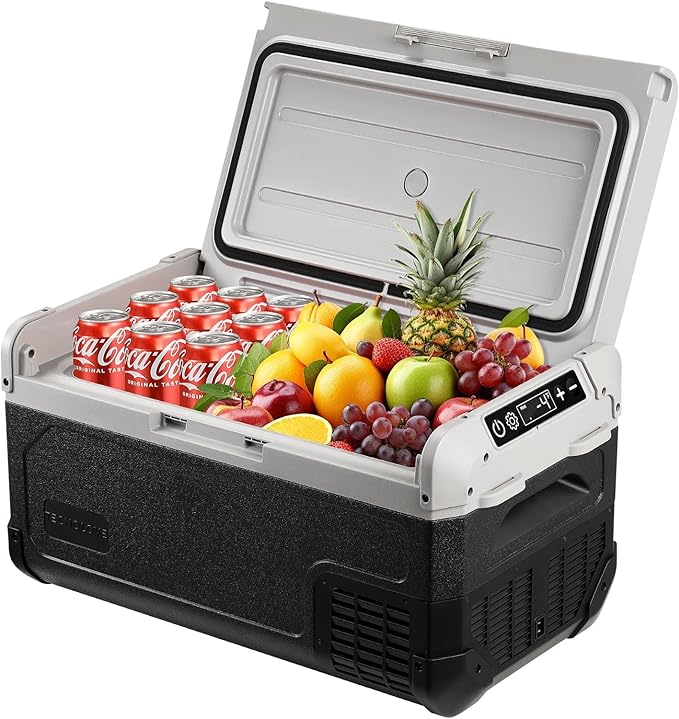 12V Car Refrigerator, 21QT Portable Fridge Freezer by Tecnolove