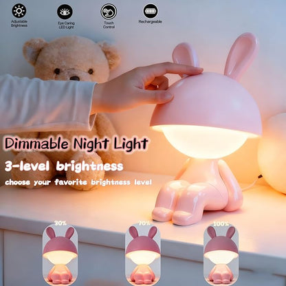 ShonlPin Night Light for Kids, Rechargeable Table Lamp, Touch Lamps for - Image 3
