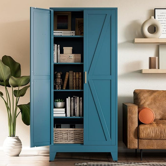 COFaR Home Farmhouse Storage Cabinet by COFAR