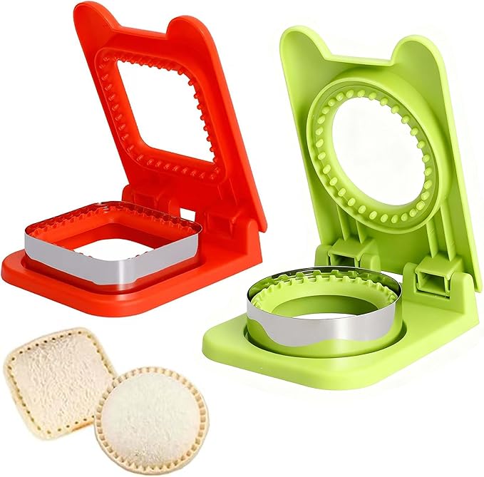 4 Pcs Shaped Sandwich Makers, Sandwich Cutter & Sealer - Image 2