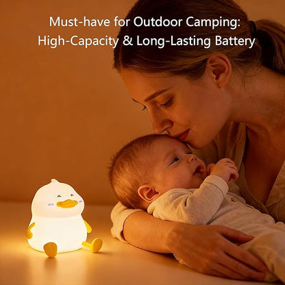 Duck Night Light for Kids, Cute Benson Ducks Gifts, Squishy Touch Silicone - Image 6