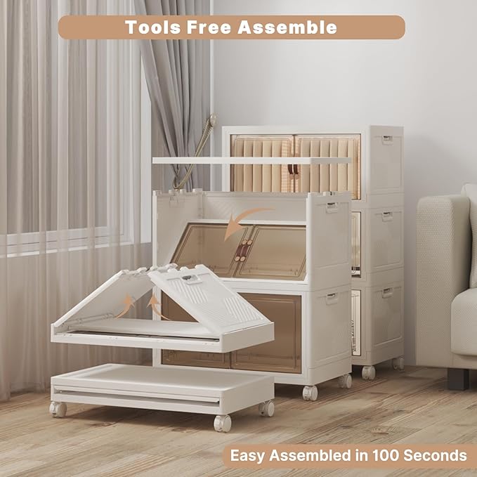 Extra Large Stackable Storage Bins - Image 5