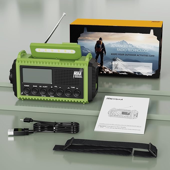 Emergency Radio, 5000 NOAA Weather Radio - Image 8