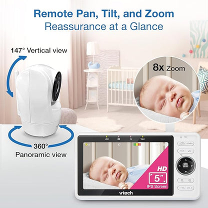 VTech 2-Cameras Smart WiFi Baby Monitor - Image 6