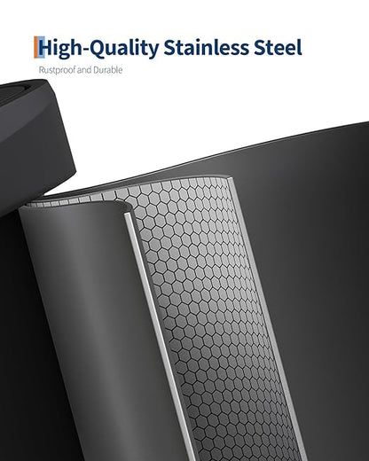 Garvee 16 gal / 60 L Metal Trash Can - Image 3