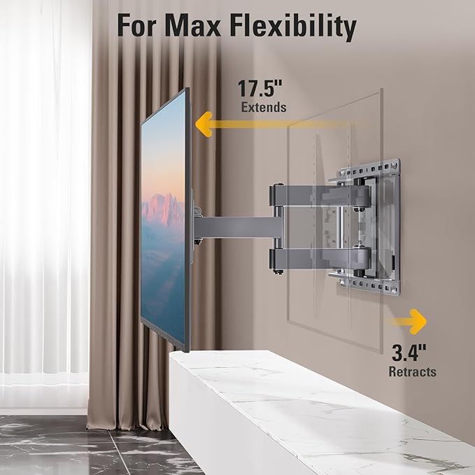 Mounting Dream TV Wall Mount for 32-65 Inch Television, Mount - Image 2