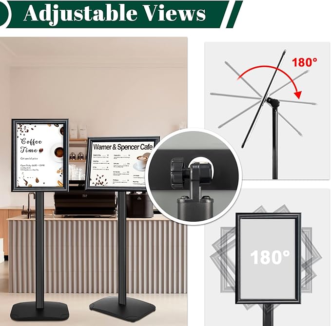 Heavy Duty Pedestal Sign Holder - Image 3