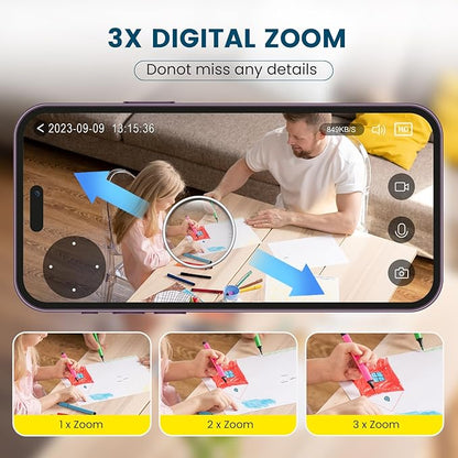 litokam 5MP Indoor Security Camera, 5G/2.4G WiFi Home Security Cameras - Image 7
