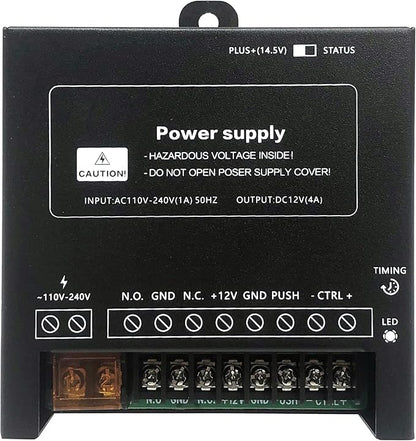 Waterproof Fingerprint Door Access Control System kit, Includes a 1200LB - Image 5