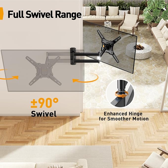 Perlegear Long Arm TV Wall Mount - Image 4