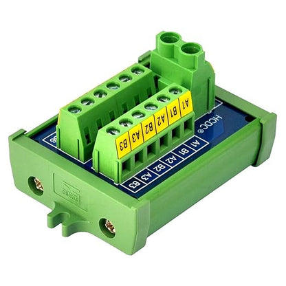 Screw Mount 30Amp 48V 2x6 Position Screw Terminal Block Distribution Module - Image 4