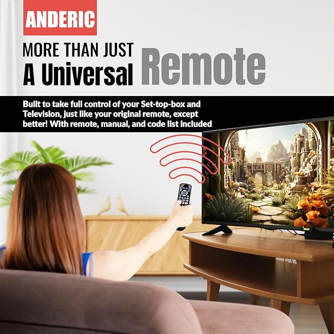 ANDERIC RRP265V5 Replacement Remote Control Compatible - Image 7