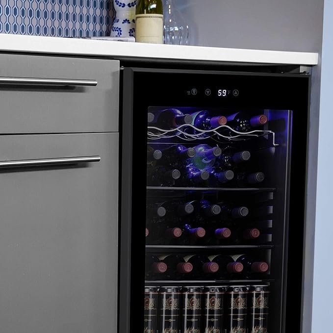 Antarctic Star 36 Bottle Wine Cooler/Cabinet BeverageRefrigerator Small Mini - Image 5