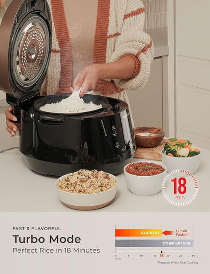 CUCKOO High Pressure Rice Cooker 10-Cup Uncooked / 20-Cup Cooked - Image 4
