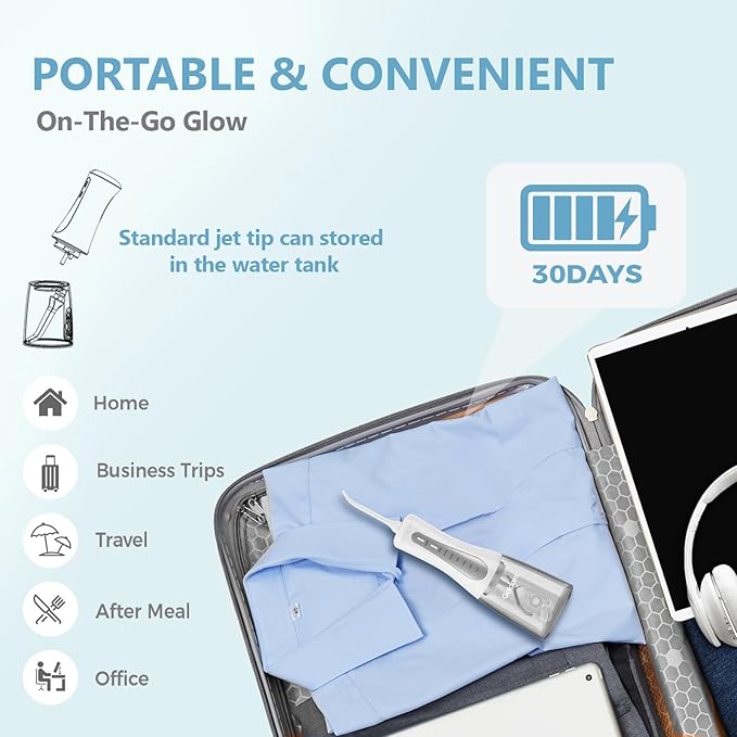 GOLDANT 350ML Water Flosser - Image 5