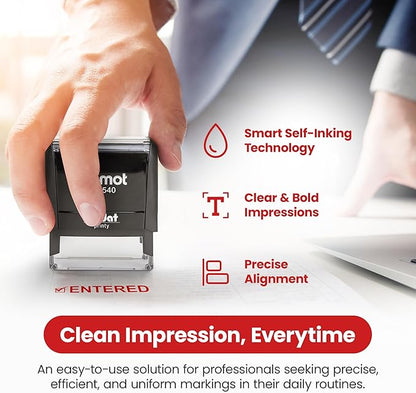 Promot Entered Self Inking Rubber Stamp - Image 3