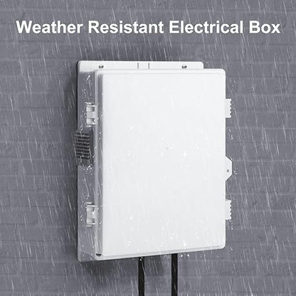 Namunanee Outdoor Electrical Junction Box, ABS Water Resistant Enclosure - Image 8