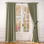 Lazzzy Velvet Blackout Curtains Thermal Insulated Room Window Drapes Super Soft by Lazzzy