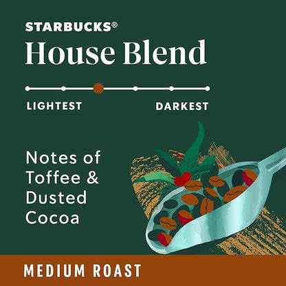 Starbucks K-Cup Coffee Pods, Medium Roast, House Blend - Image 3