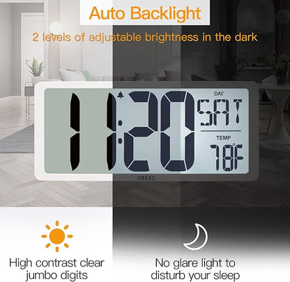 XREXS Large Digital Wall Clock - Image 4