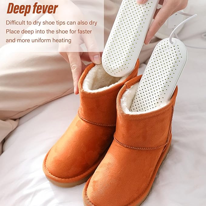 Household USB Shoe Dryer With Timer White Deodorizing Boot Drying Machine - Image 7