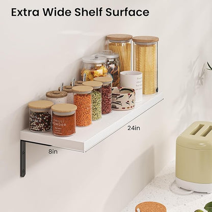 Marsmiles Extra Wide Floating Shelves - Image 3