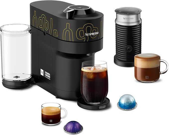 Nespresso Vertuo Pop+ Coffee and Espresso Maker by De'Longhi, Samra Origins by by Nespresso