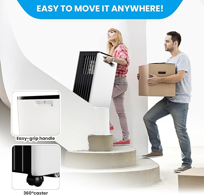 Portable Air Conditioners, 8000 BTU Cooling Capacity - Image 5