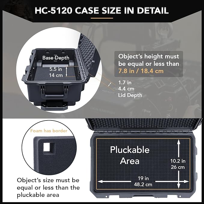 Lykus HC-5120 Waterproof Hard Case - Image 3