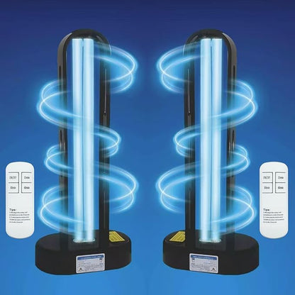 BAIMNOCM UV-C Lamp for Dust Mite 38 Watt 2 Pack, UVC Germicidal Lamp by BAIMNOCM