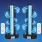 BAIMNOCM UV-C Lamp for Dust Mite 38 Watt 2 Pack, UVC Germicidal Lamp by BAIMNOCM