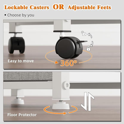 GYIIYUO 2 Drawer File Cabinet - Image 7