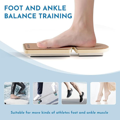 Ankle Balance Board Foot Strengthener Trainer, Single Leg Balance Board & Ankle - Image 4