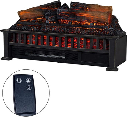 Country Living Electric Fireplace Logs, 27” LED Electric Fireplace Inserts - Image 9