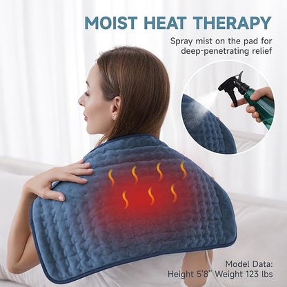 Heating Pad for Back Pain Relief, ZUODUN Electric Heating Pads for Cramps - Image 5