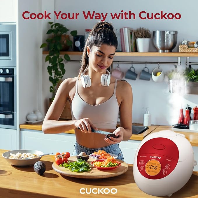 CUCKOO Micom Rice Cooker 3 Cup Uncooked / 6 Cup Cooked, Korean Fuzzy Logic Rice - Image 6