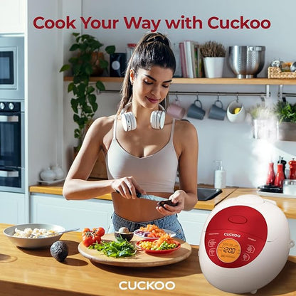 CUCKOO Micom Rice Cooker 3 Cup Uncooked / 6 Cup Cooked, Korean Fuzzy Logic Rice - Image 6