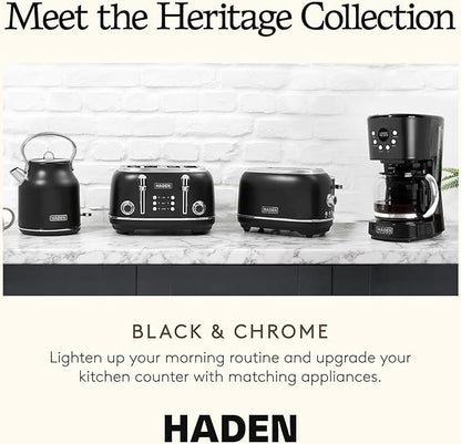 Haden Heritage 4 Slice Wide Slot Stainless Steel Toaster - Image 5