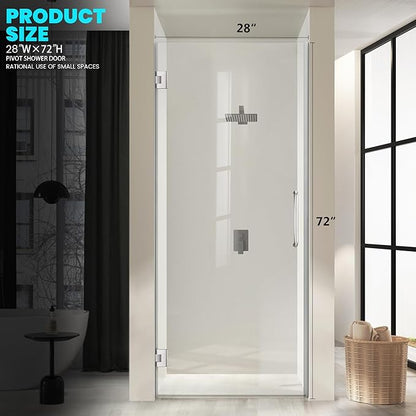 Bathroom Hinged Shower Door - Image 2