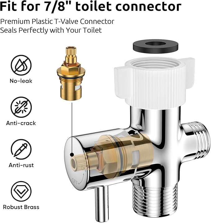 Arofa Hands-Free Handheld Bidet Sprayer - Image 5