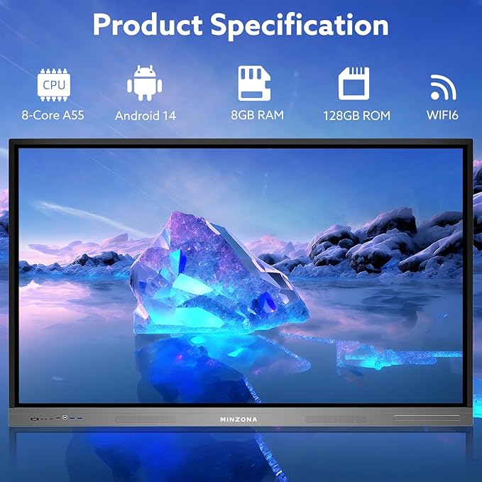 Smart Board, 8+128GB Interactive Whiteboard, Smart Board - Image 2