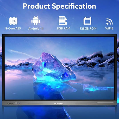 Smart Board, 8+128GB Interactive Whiteboard, Smart Board - Image 2