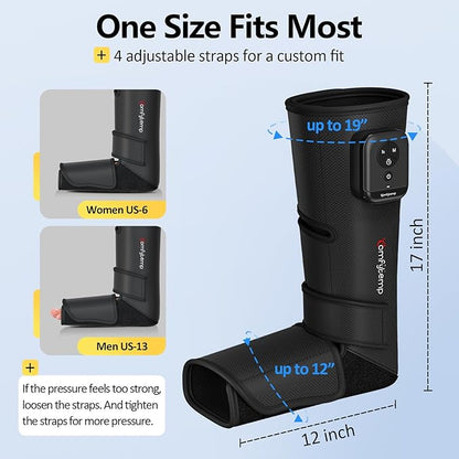Comfytemp Air Compression Therapy Device K1011, Cordless Leg Massager - Image 5