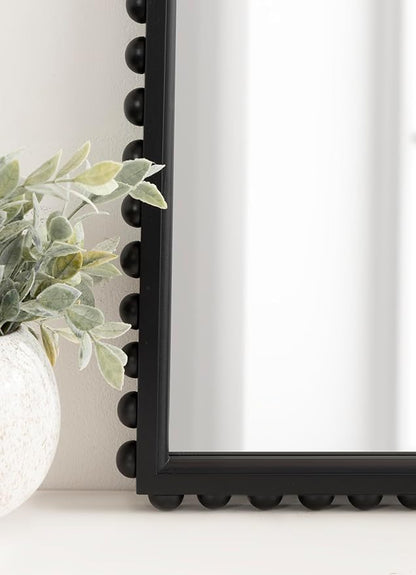 Kate and Laurel Beadbrook Modern Beaded Arched Mirror - Image 6