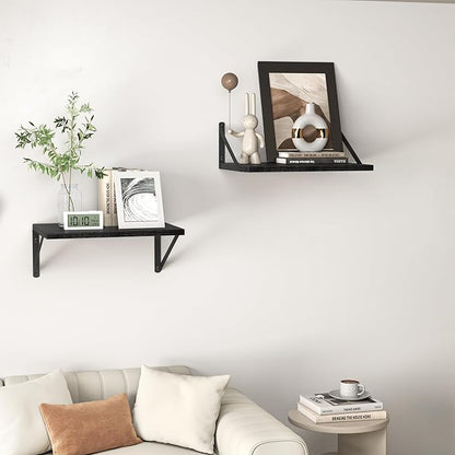 Heimlove Black Deep Floating Shelves - Image 7