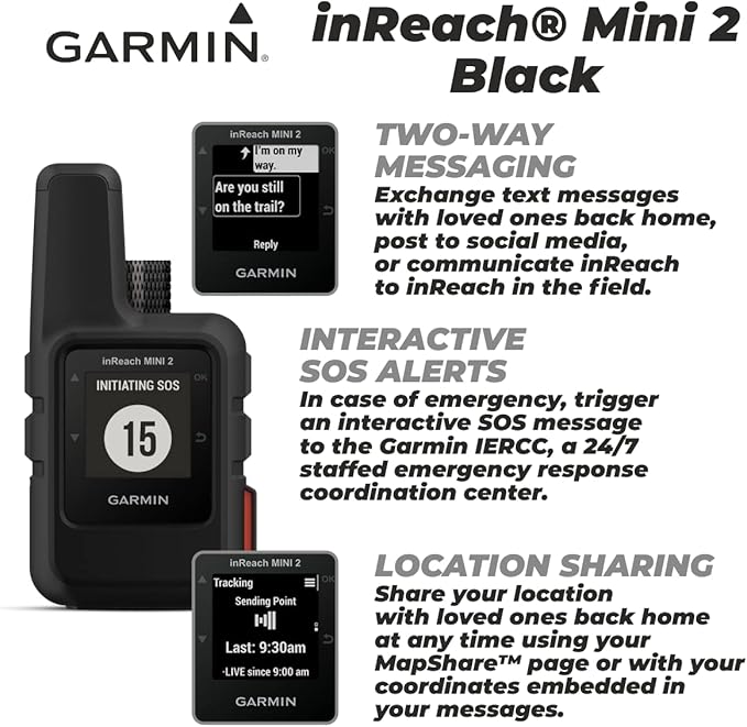 Wearable4U - Garmin inReach Mini 2 Satellite Communicator - Image 3